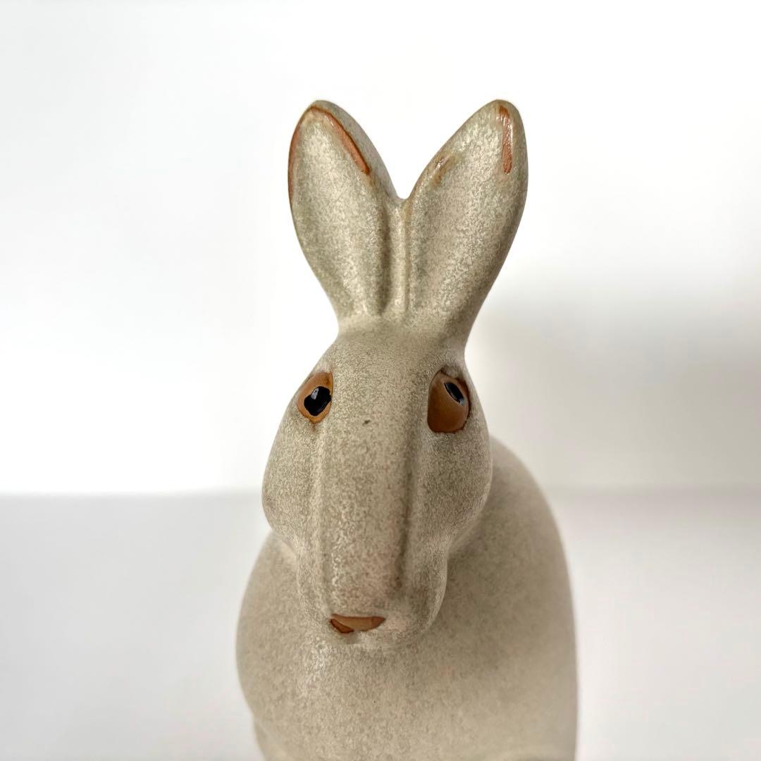 【希少・美品】リサラーソン 野ウサギ Jie