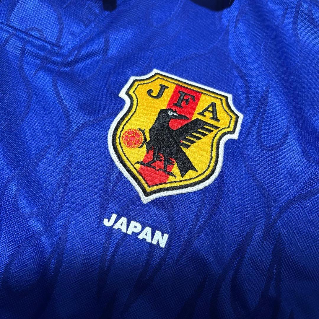 【タグ付き】98年 フランスW杯 日本代表 レプリカシャツ 半袖 asics