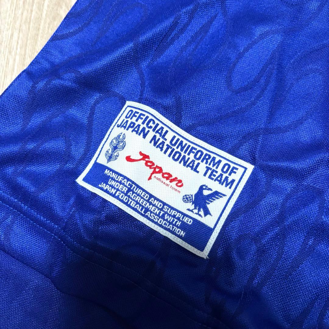 【タグ付き】98年 フランスW杯 日本代表 レプリカシャツ 半袖 asics