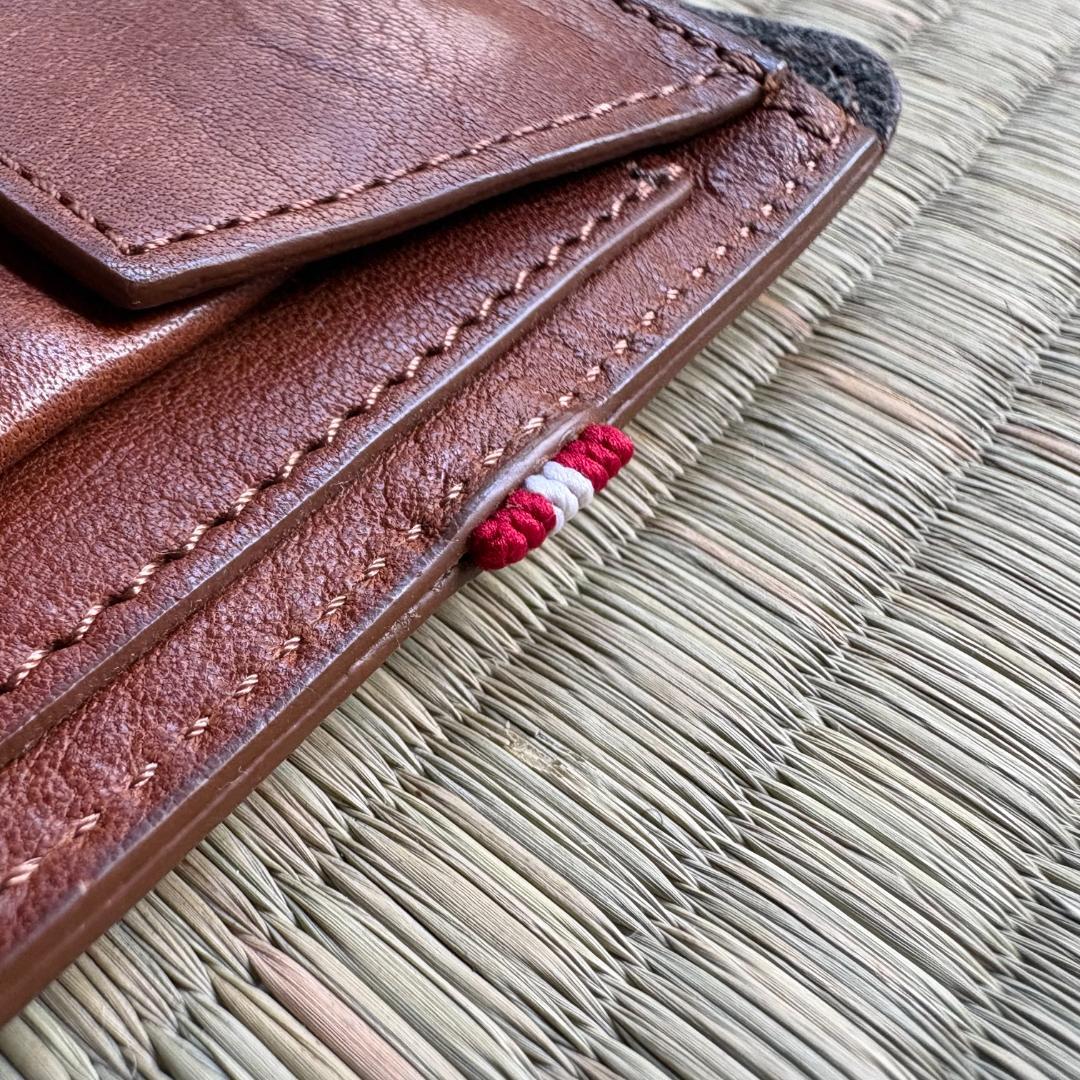 hardgraft イタリア製 レザー財布 本革 ブラウン系
