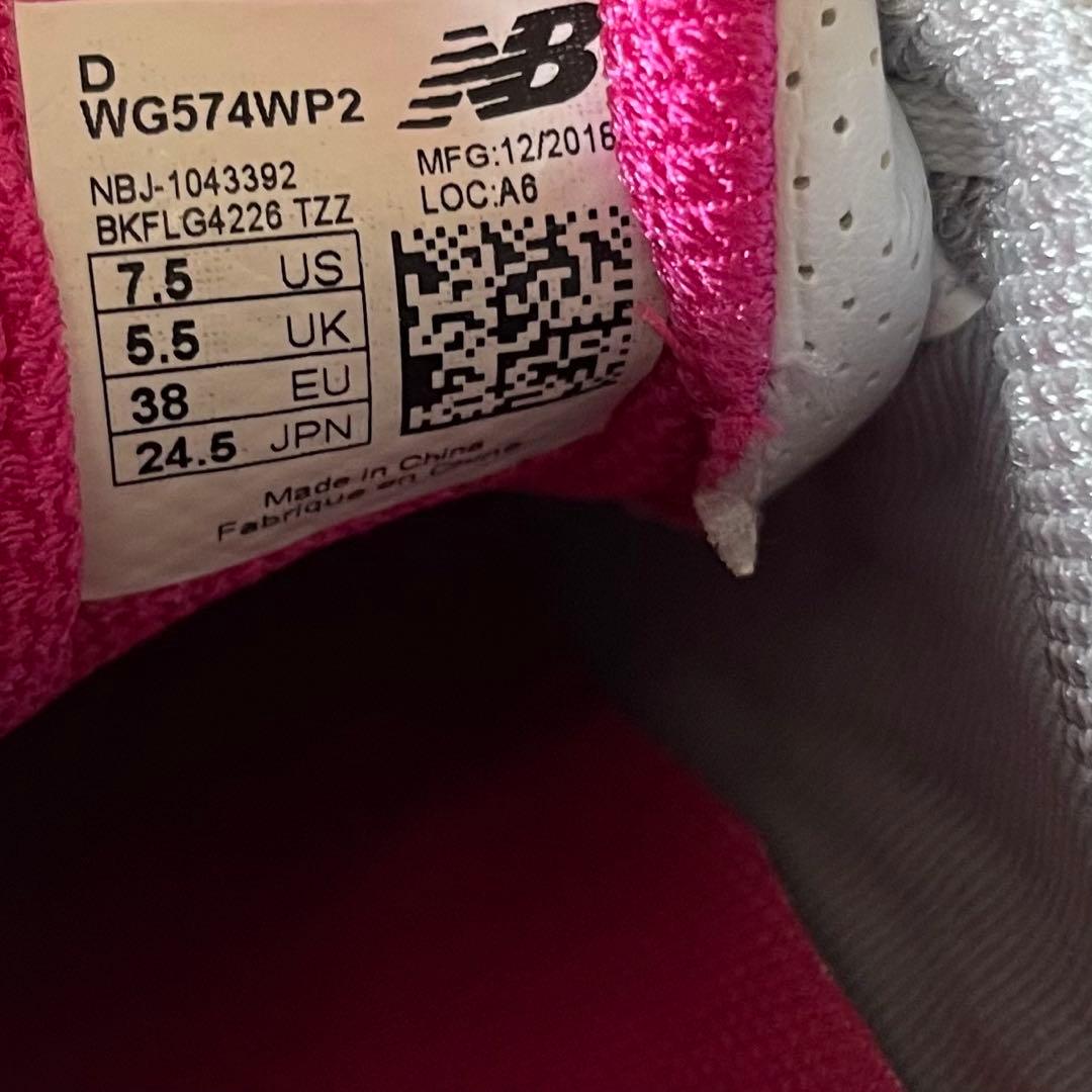 お値下げしました˙ᴥ˙ 未使用　ニューバランス　ゴルフシューズ　24.5