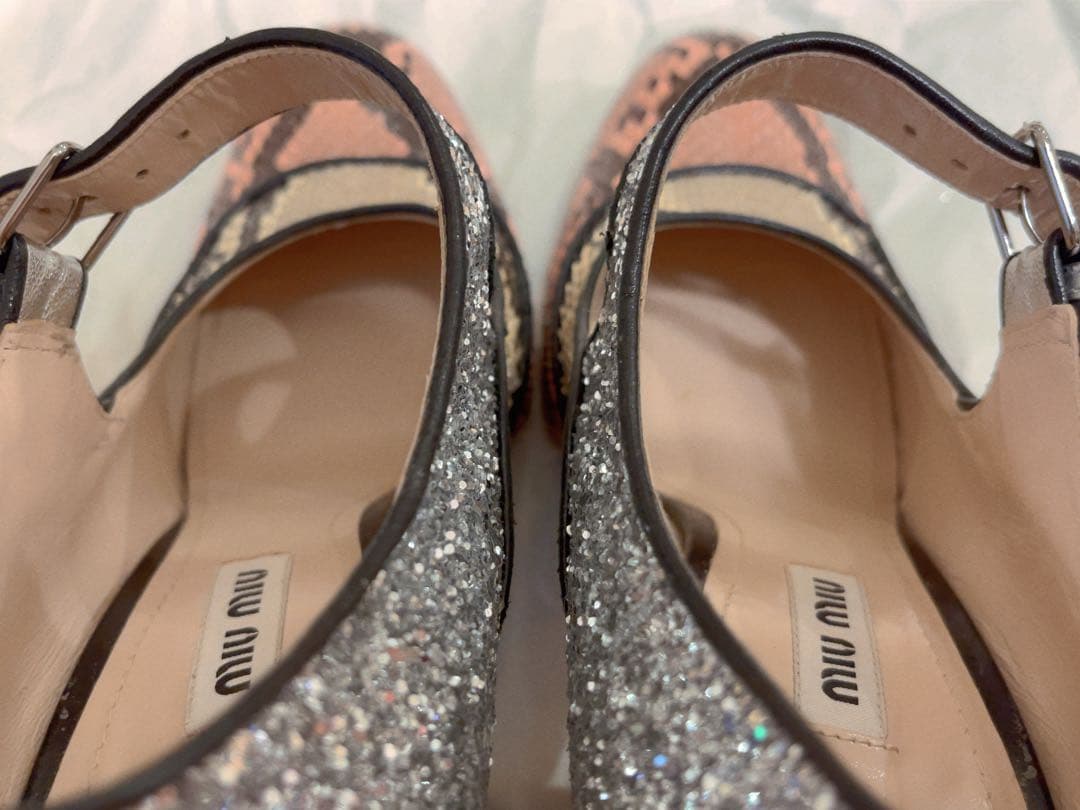 ミュウミュウ　パンプス　38