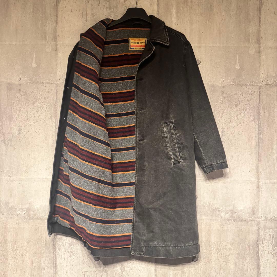 定価13万超 DIESEL デニムコート チェスターコート