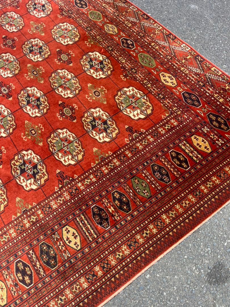 西ドイツ製　絨毯　カーペット　ラグ　ヴィンテージ　ビンテージ