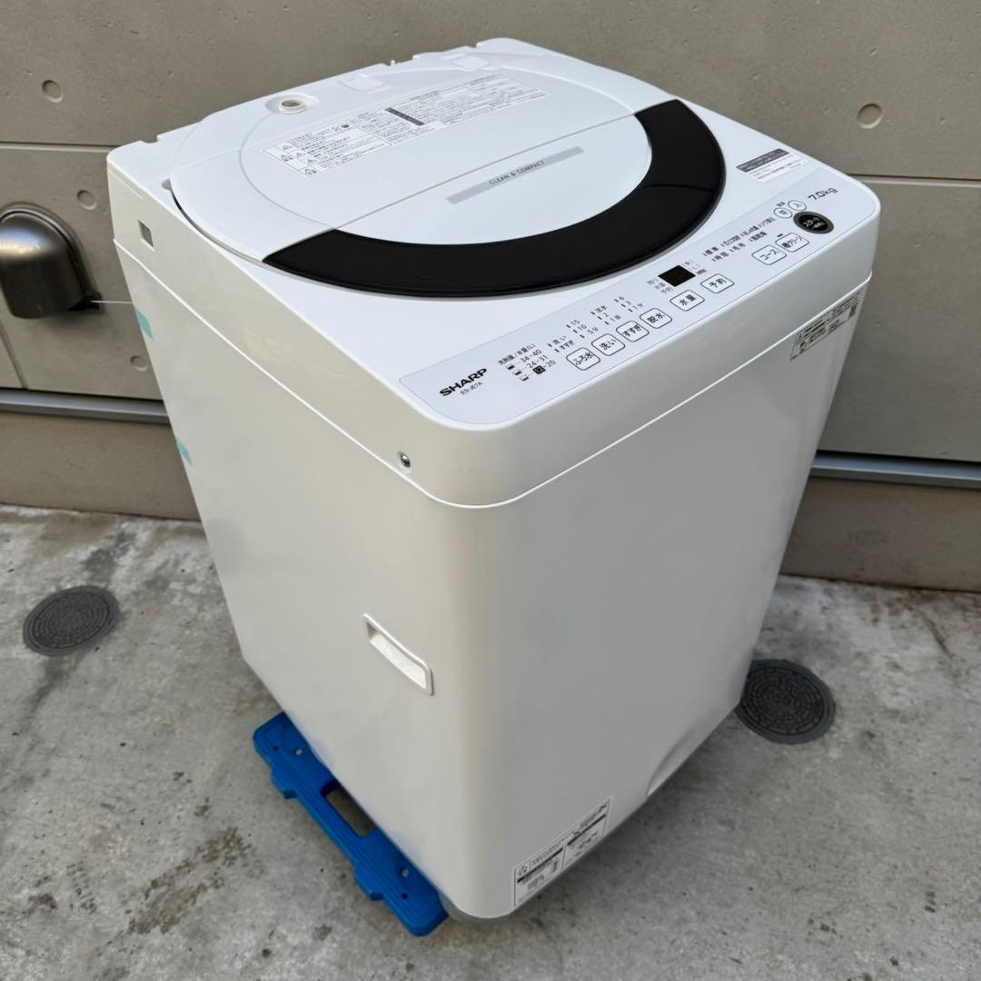05★2025年製★新品、未使用品★シャープ　洗濯機　7KG 一人暮らし