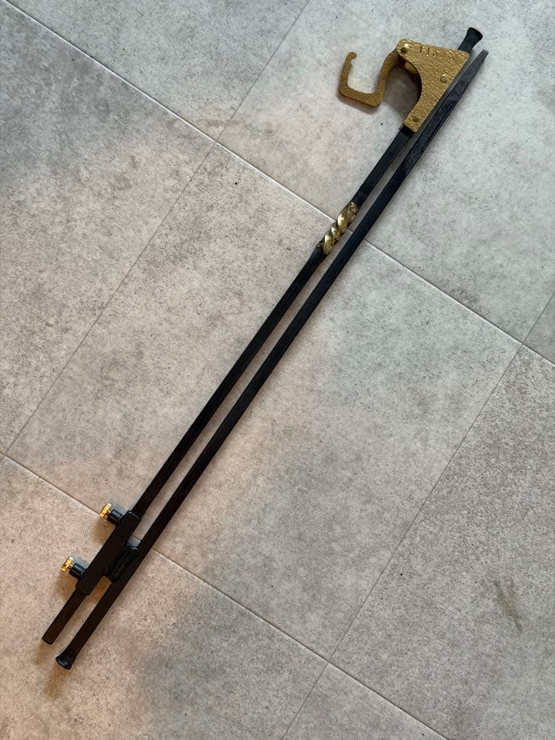 llama ラマ　Stick hookダブル brass 真鍮　ランタンスタンド