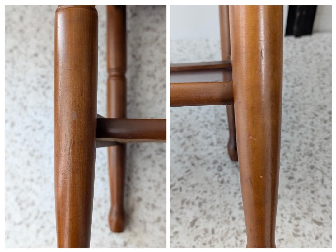 70s ビンテージ 大理石柄 ウッド テーブル ミッドセンチュリー レトロ