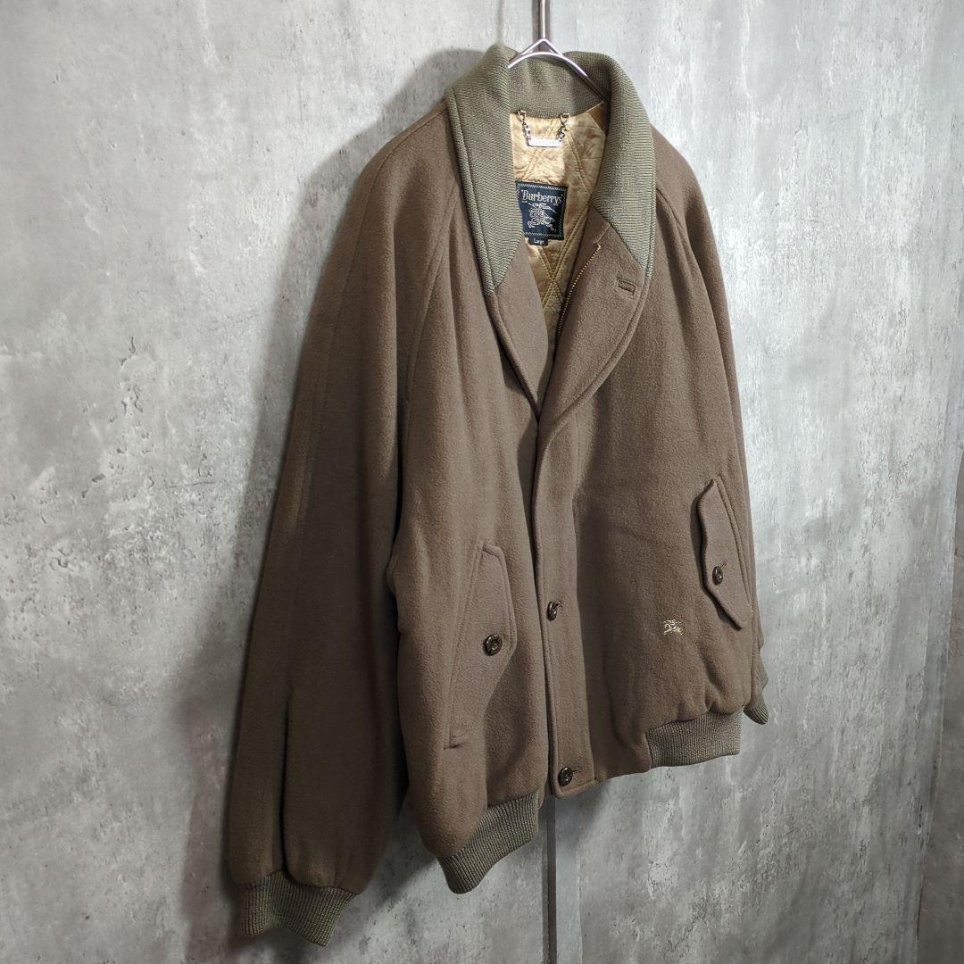 【80~90s】BURBERRYS バーバリー WoolJacketハリントン