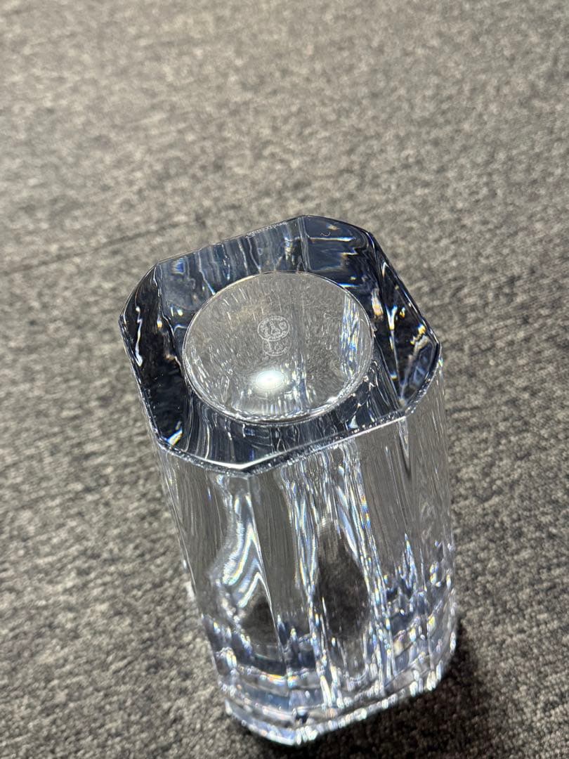 【極美品】 バカラ フラワーベース ディアン 花瓶 クリスタルガラス 国内正規品