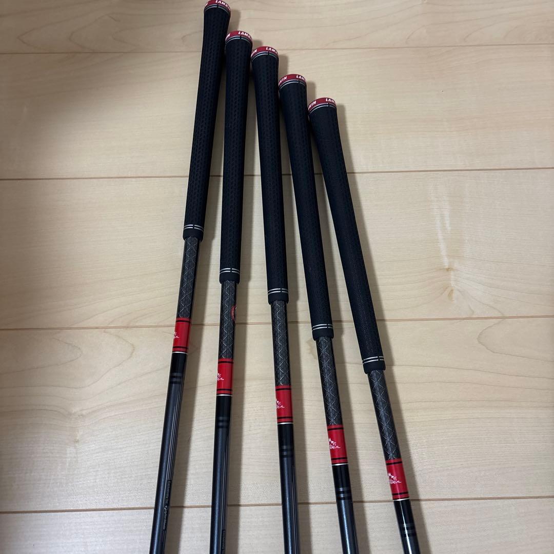 テーラーメイドステルスアイアンセットカーボンシャフトＲ美品