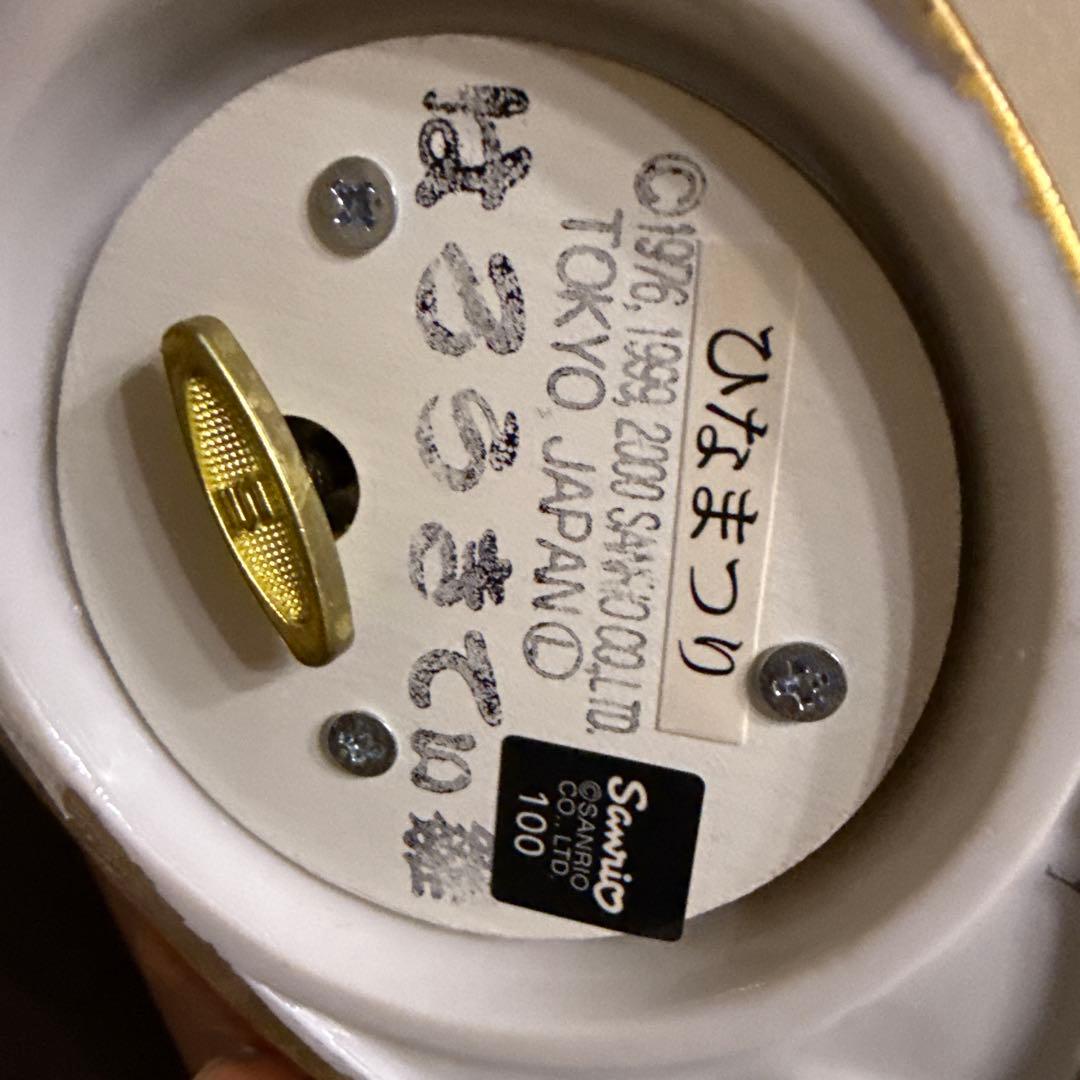 サンリオ　ハローキティ　ディアダニエル　ひなまつり　オルゴール　吉徳　2000年