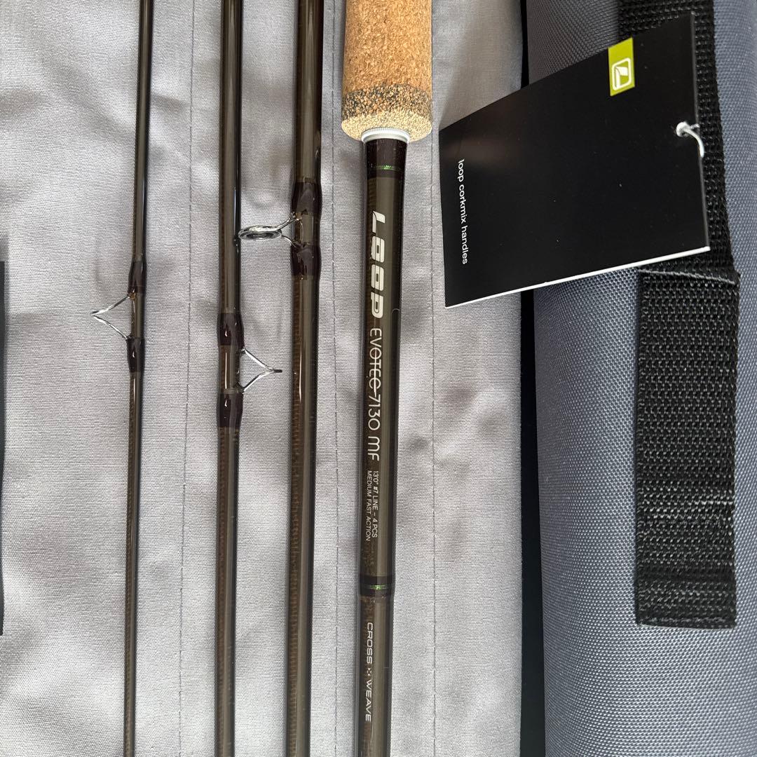 [新品] レアLOOP FLY ROD EVOTEC 7130-4MF