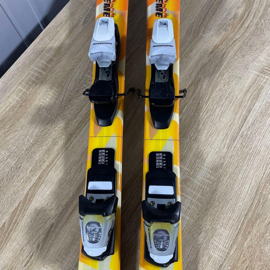 ①ROSSIGNOL （ロシニョール）138cmスキー板スキーセット‼︎
