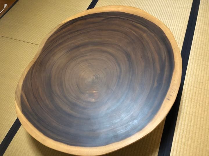 一枚板　ローテーブル
