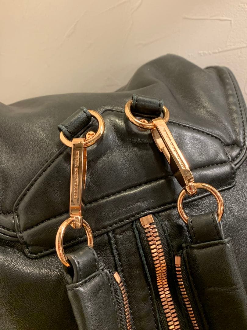 【極美品】Alexander Wang ブラック マルティ バックパック3way