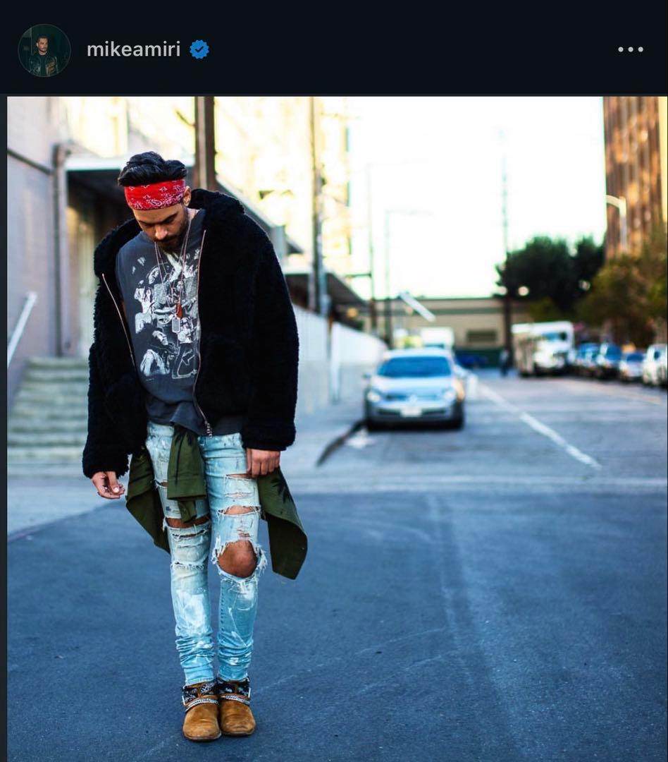 【激レア】AMIRI Full Cotton Sherpa Hoodie XS