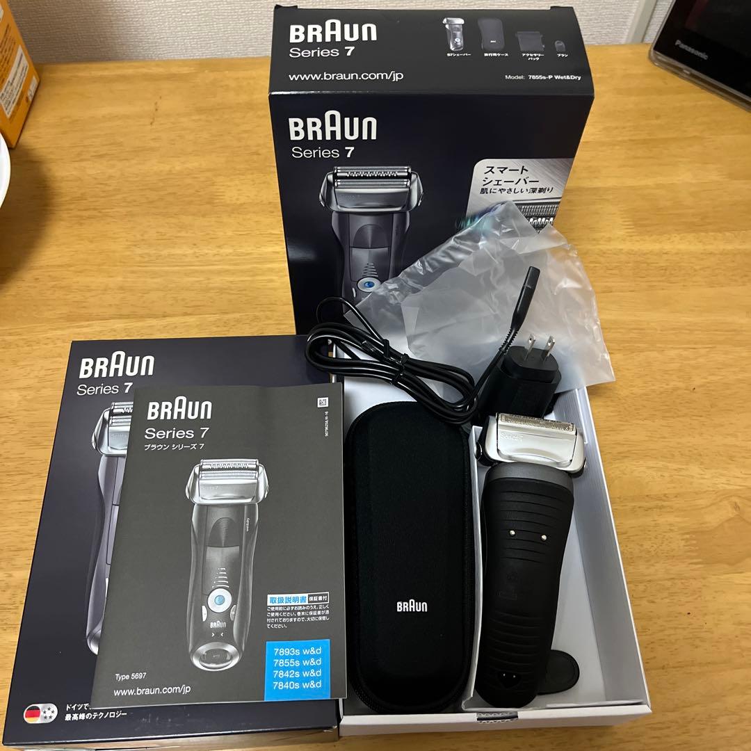 脱毛・除毛 BRAUN 7855S-P