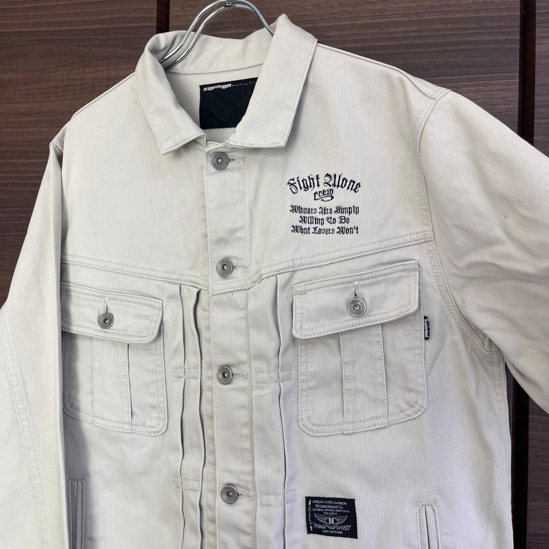 NEIGHBORHOOD ネイバーフッド トラッカージャケット 生成り Lサイズ