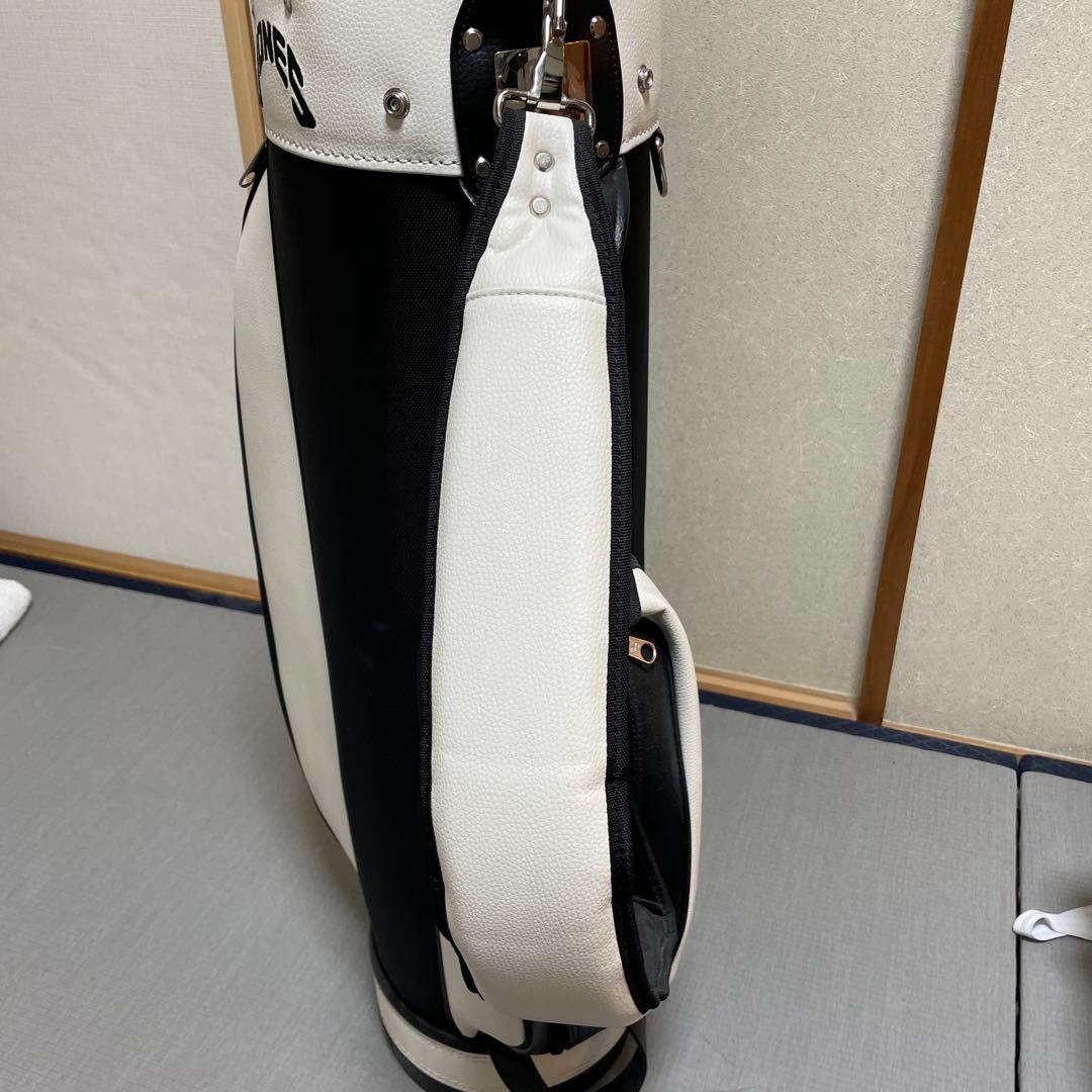 JONES RIDER ゴルフバッグ ブラック/ホワイト