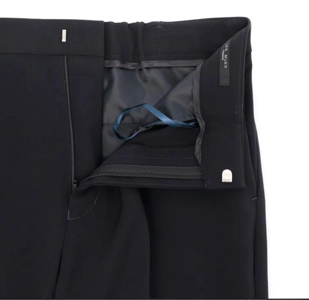 アオキ Oggiコラボ ダブルクロス ノーカラージャケット クロップドパンツ