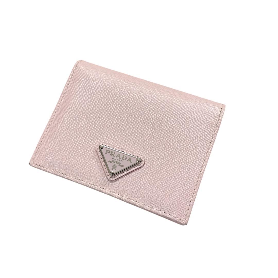 PRADA　プラダ　サフィアーノ　コンパクトウォレット　１MV204　美品