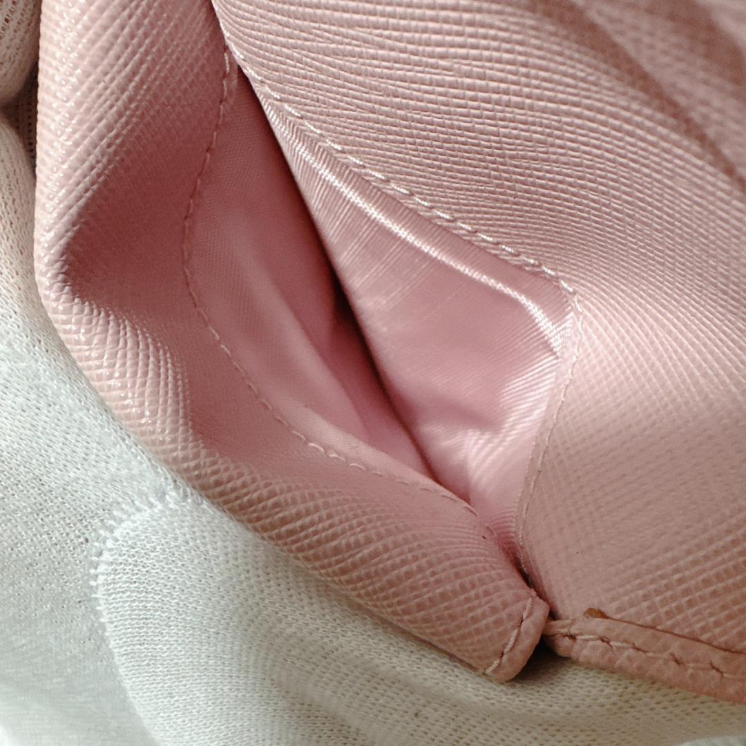 PRADA　プラダ　サフィアーノ　コンパクトウォレット　１MV204　美品