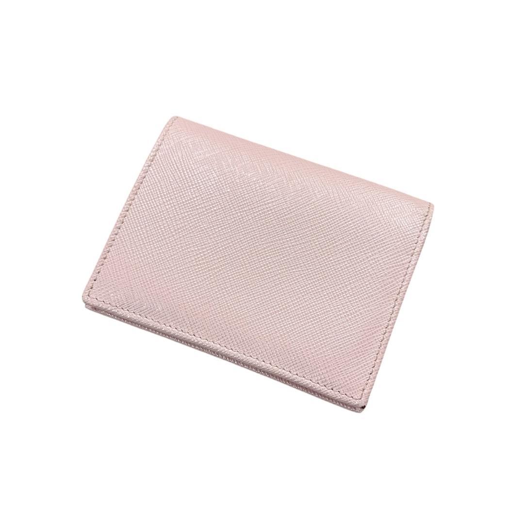 PRADA　プラダ　サフィアーノ　コンパクトウォレット　１MV204　美品