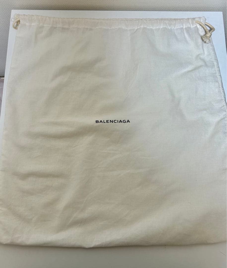 バレンシアガ　カバス　スモール　グレー　キャンバス地