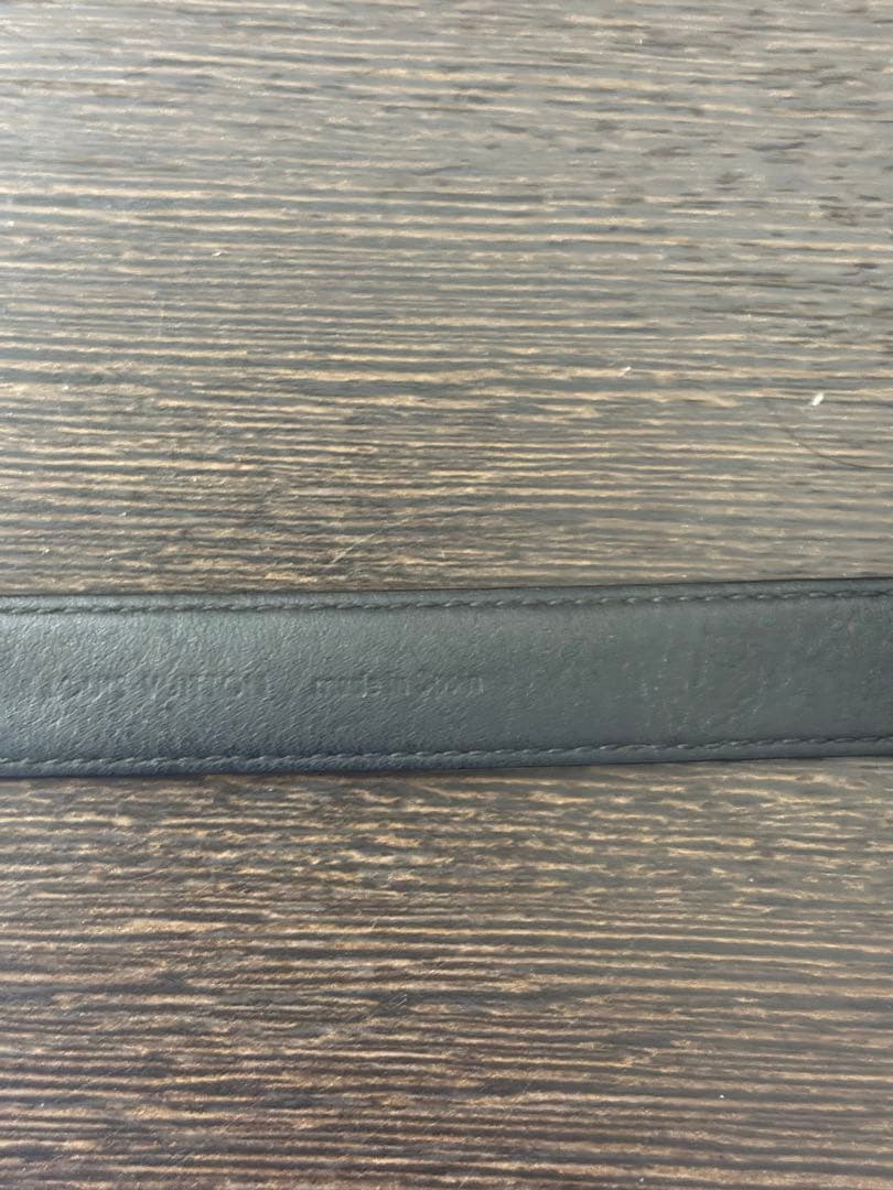 美品　Louis Vuitton ブラックレザーバングル ⭐️早い者勝ち⭐️