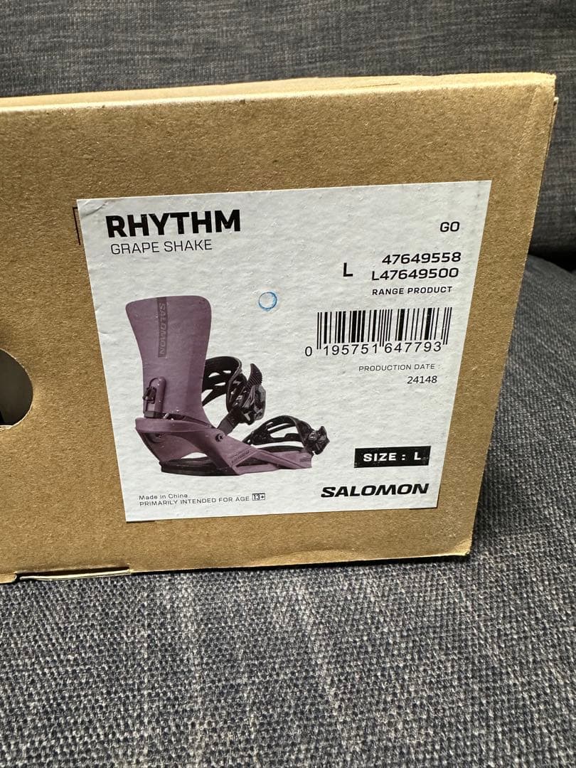 SALOMON RHYTHM Grape Shake L 新品