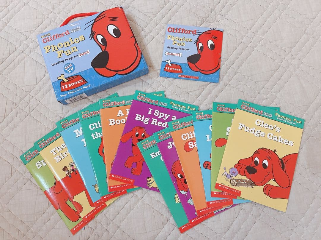 フォニックス教材　人気絵本シリーズ「Clifford」 英語教育