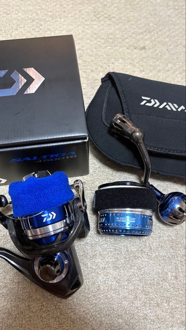 DAIWA 15 ソルティガ 4500H オーシャンマーク5000スプール