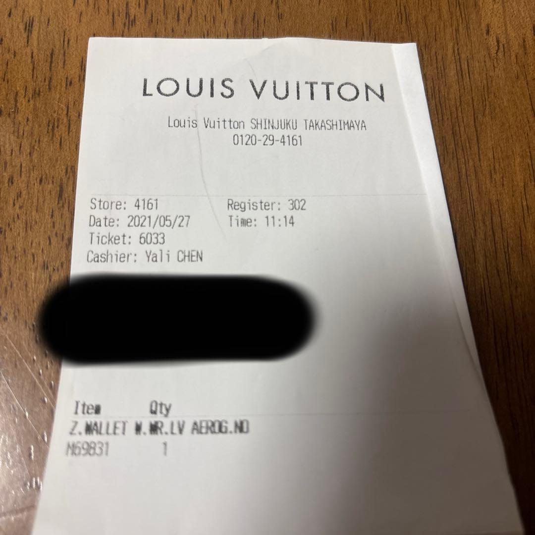 ルイヴィトン アエログラム ジッピードラゴンヌ トリヨン　クラッチバッグ　財布