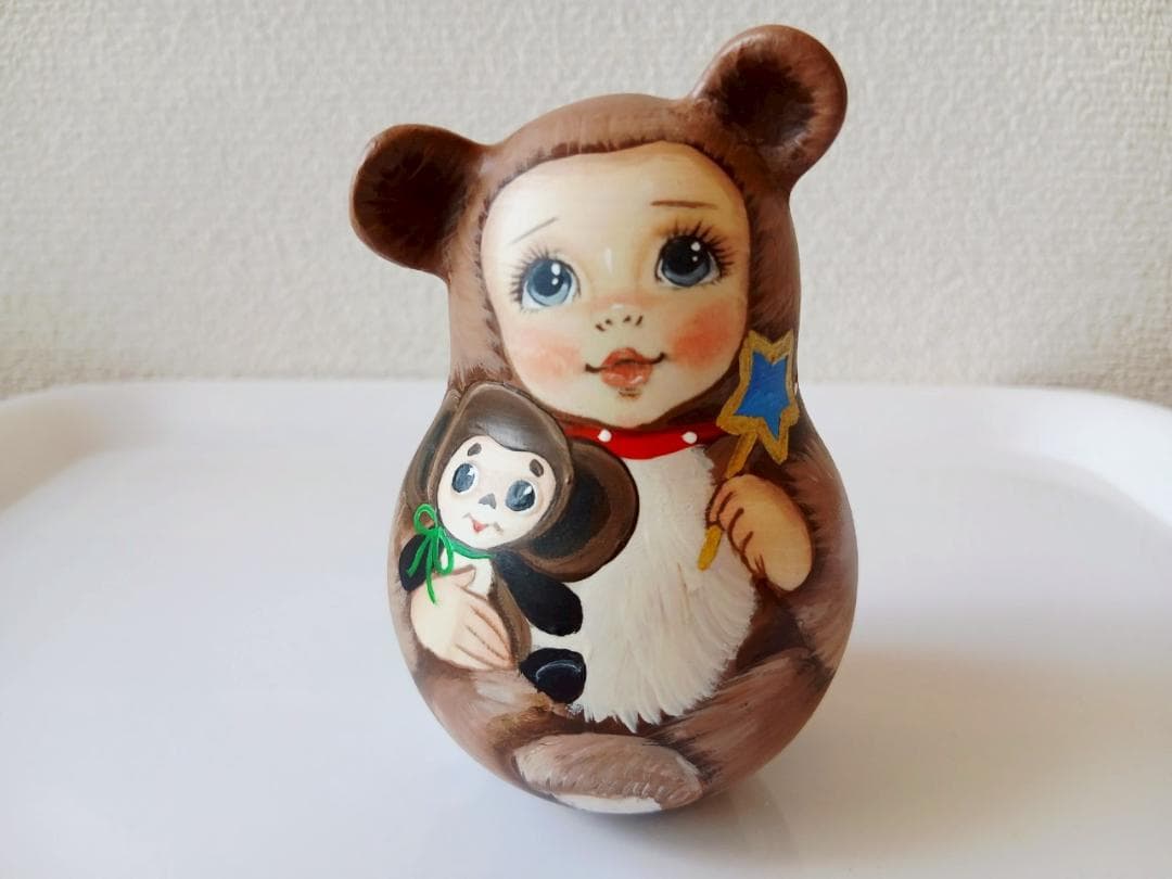 【CBT012】9cm級おきあがりこぼし(大) スベトラーナ チェブラーシカ童子