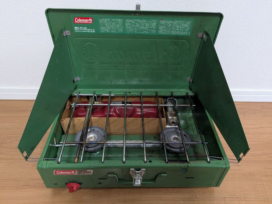Coleman コンパクトツーバーナー DX 423-770J　アマガエル