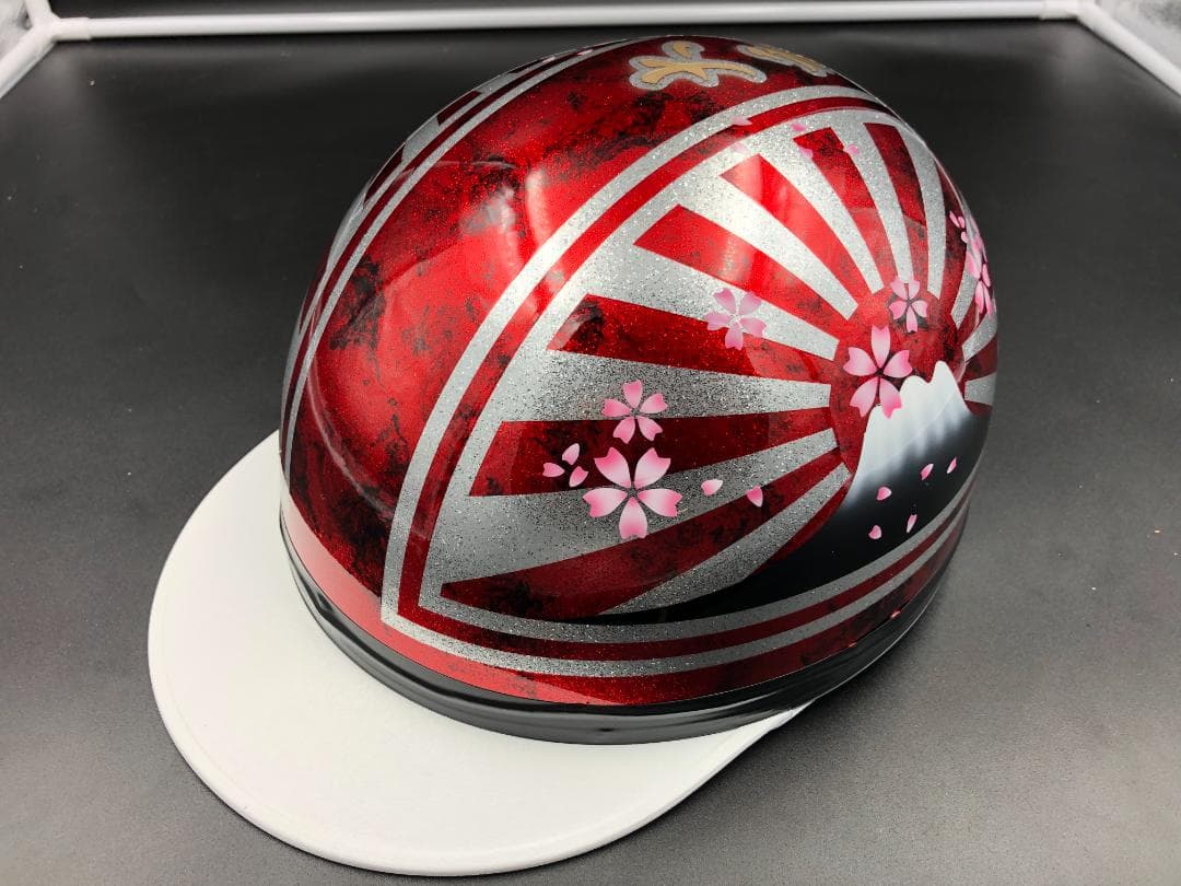 コルク半　カスタム　富士日章　三つボタン　レッドラップ　桜　高級クリヤ送料無料