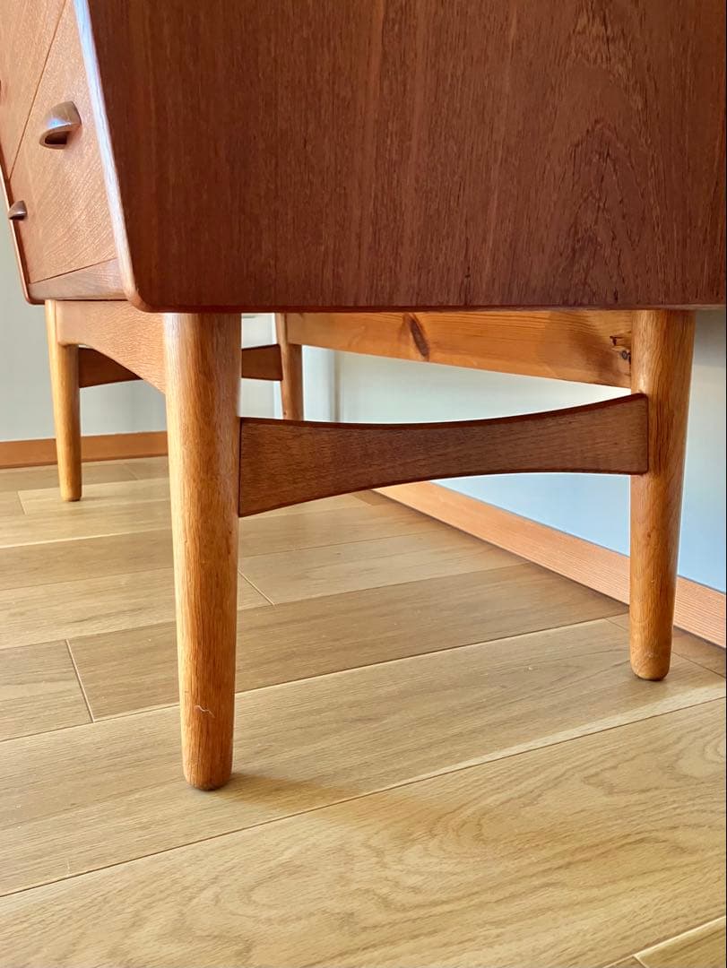 ライティングデスク ビューロー ライティングビューロー 北欧 ビンテージ 送料込