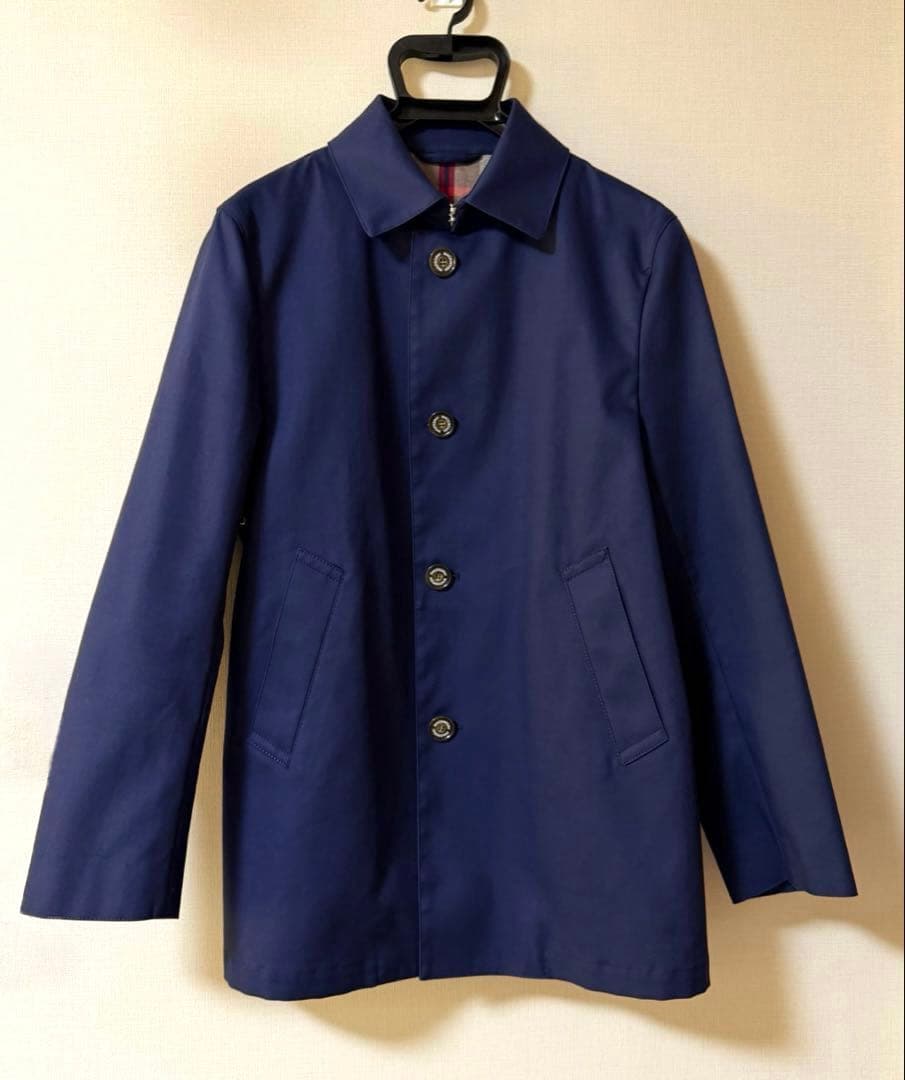 MACKINTOSH PHILOSOPHY ステンカラーコート ネイビー 38