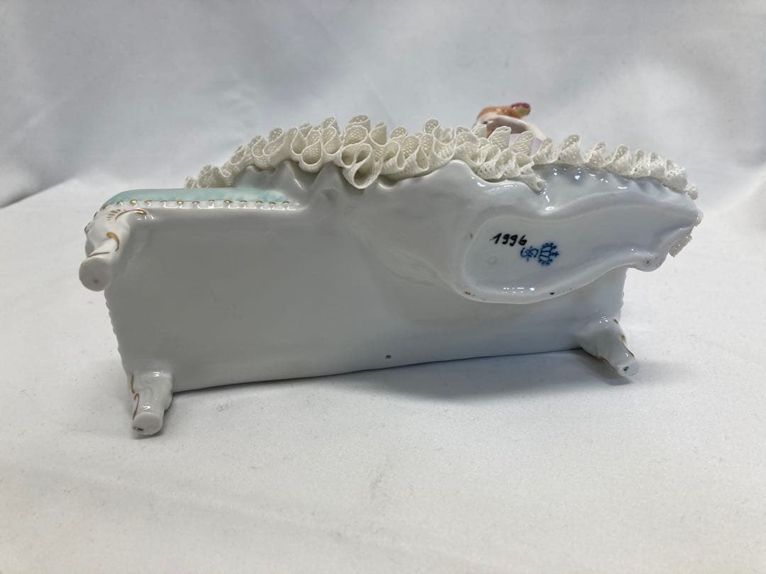 sitzendorf ジッツェンドルフ レースドール フィギュリン　陶器人形