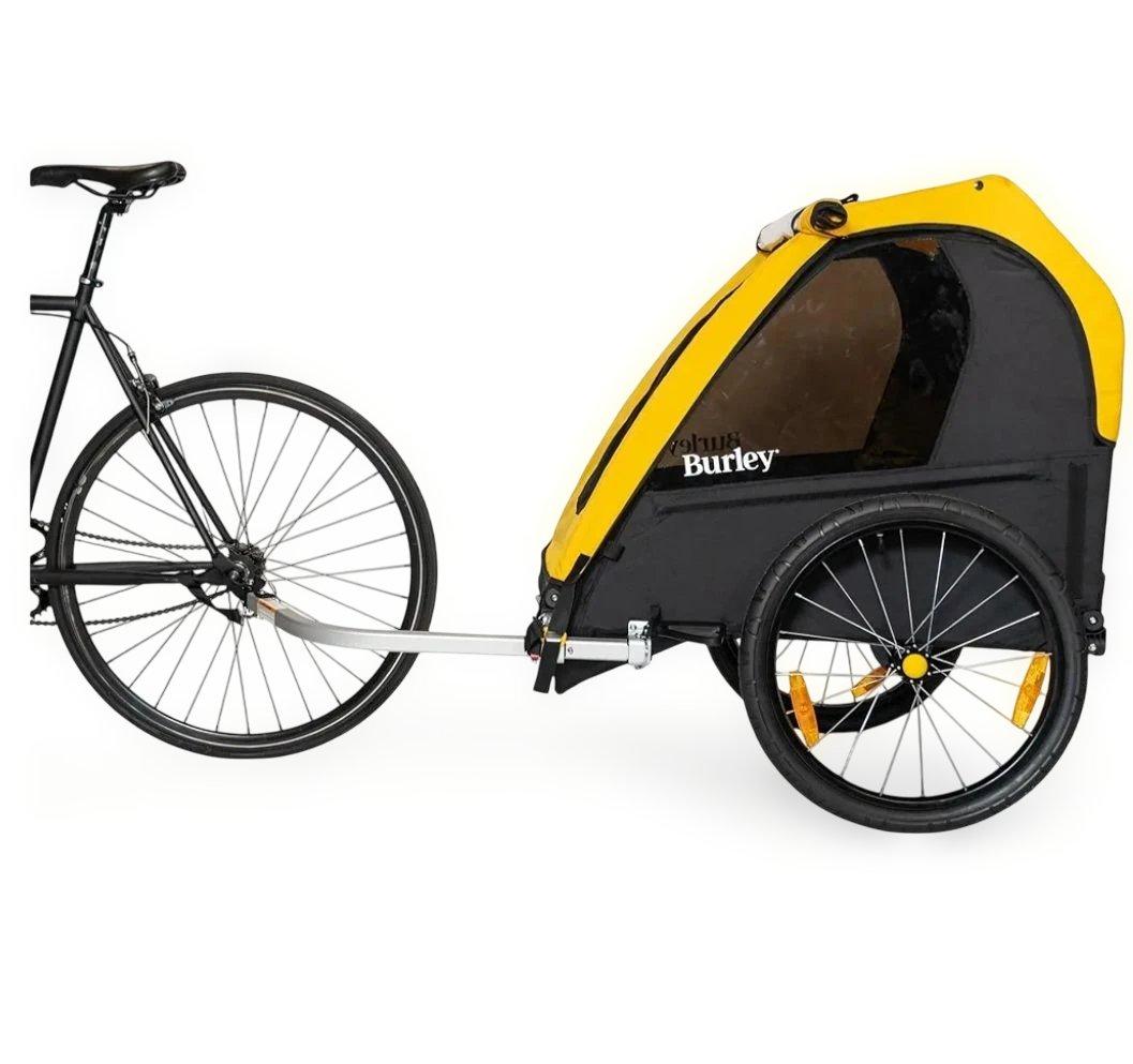 BURLEY 自転車用トレーラー 黒/黄色