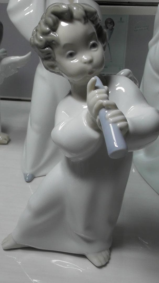 LLADRO　リヤドロ【天使シリーズ７点】２　インテリア　リアドロＬ485