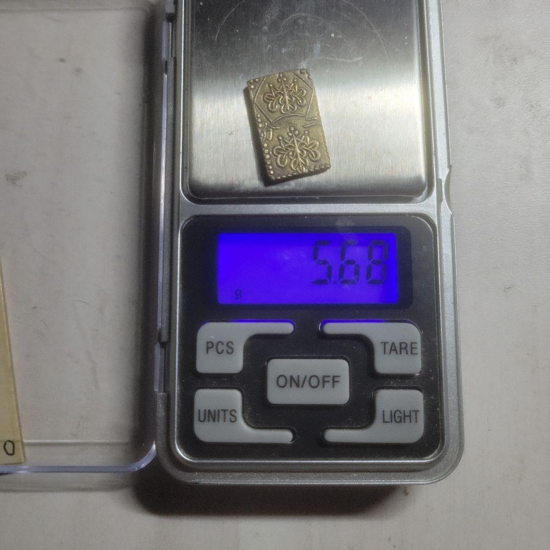 安政二分判金