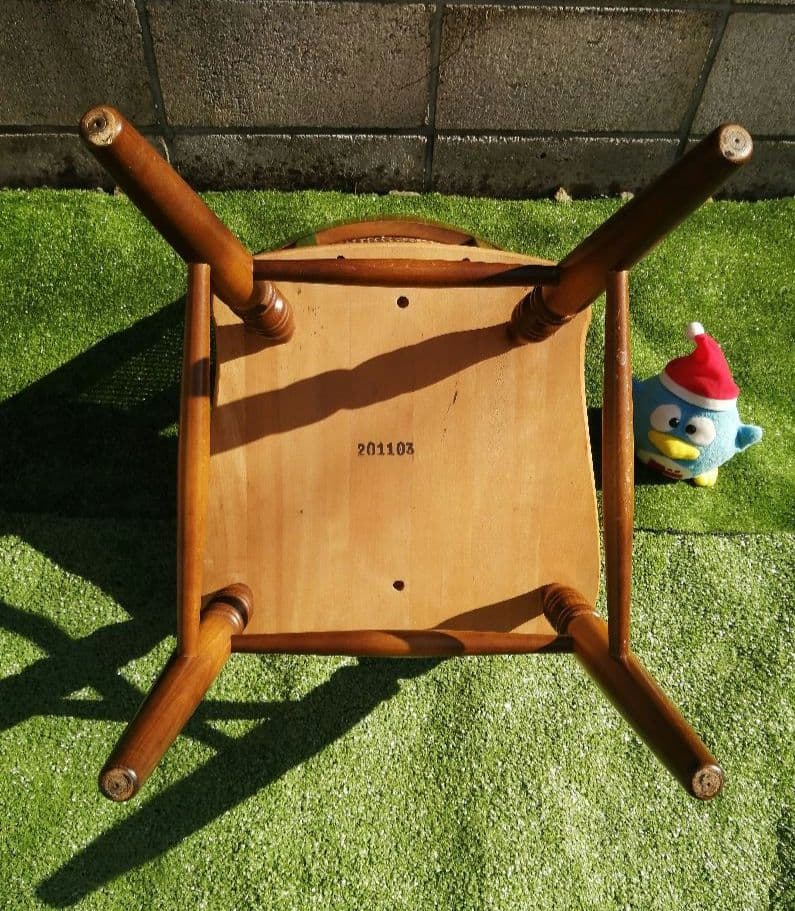 ヴィンテージ　飛騨産業 ダイニングチェア　　　木製　ウィザード 穂高 チェア a