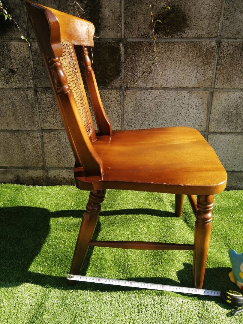 ヴィンテージ　飛騨産業 ダイニングチェア　　　木製　ウィザード 穂高 チェア a