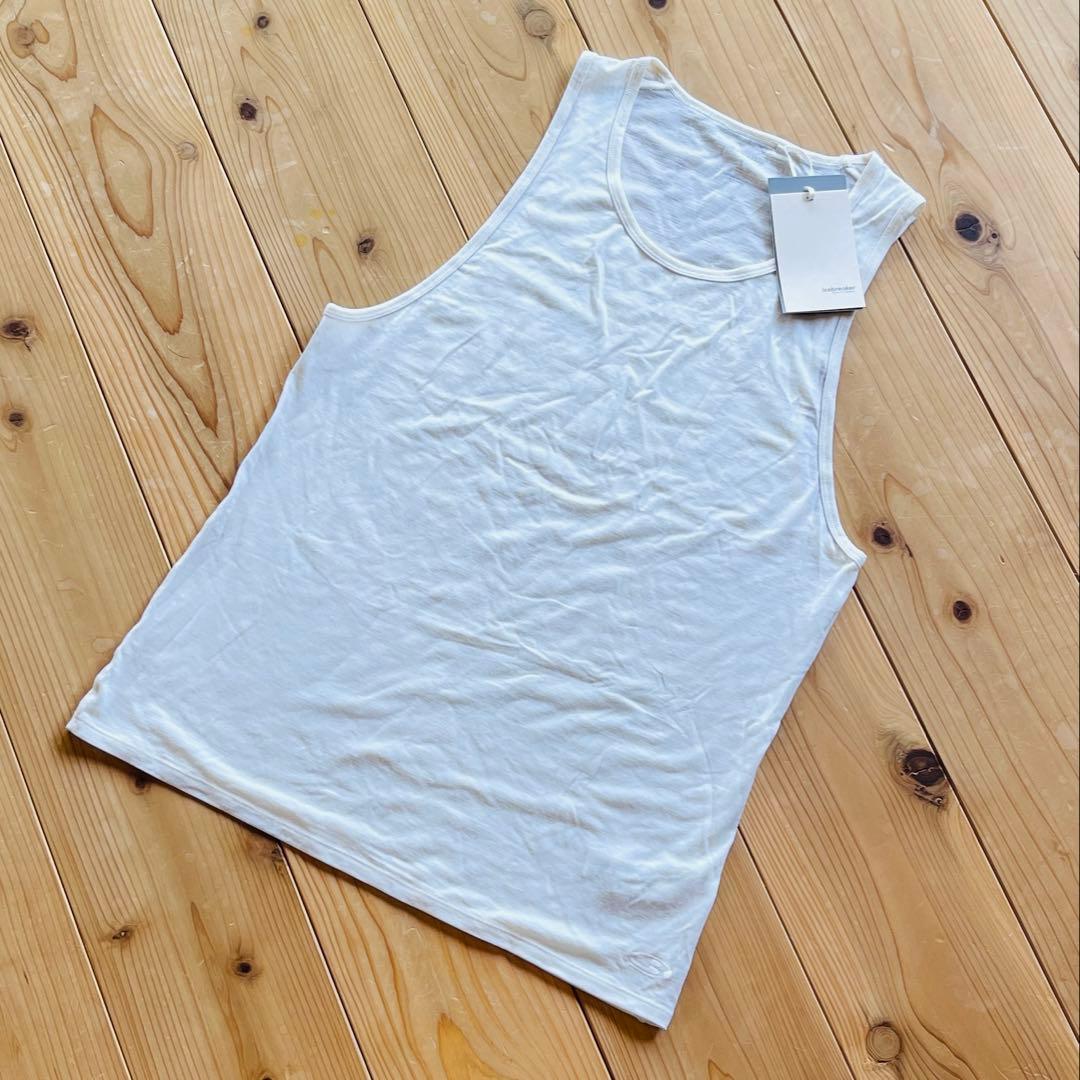 新品 アイスブレーカー タンクトップ IU72202 メリノウール 日本XL相当