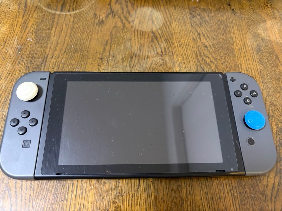Nintendo Switch 本体 グレー カスタムボタン