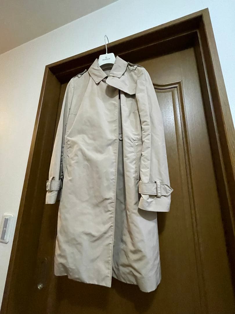 MONCLER ベージュ トレンチコート　サイズ0 所有者162cm