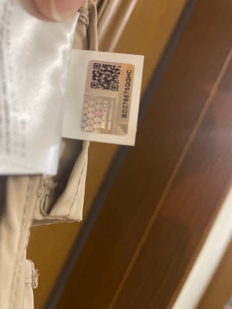 MONCLER ベージュ トレンチコート　サイズ0 所有者162cm