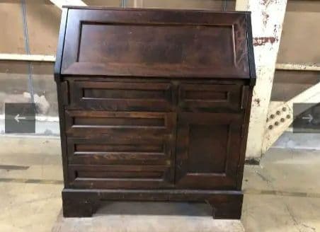 ★引取り歓迎★北海道民芸家具 ライティングビューロー ライティングデスク