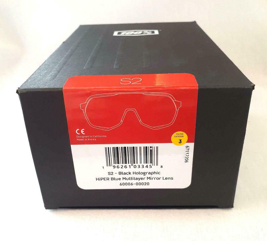 100% S2 ブラックホログラフィック ワンハンドレッド